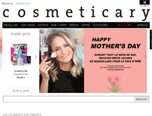 Tablet Screenshot of cosmeticary.com